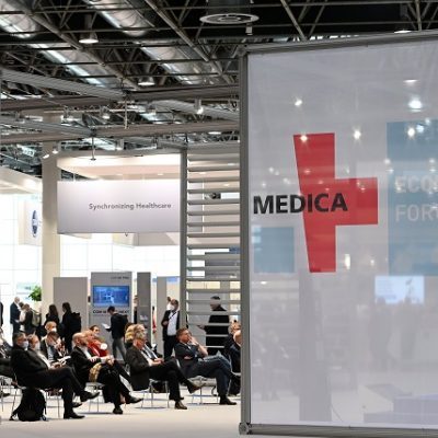 Messestand Medica Econ Forum