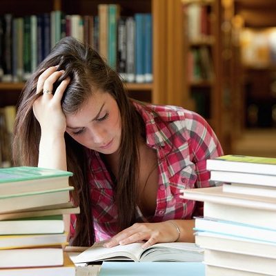 Studierende gestresst