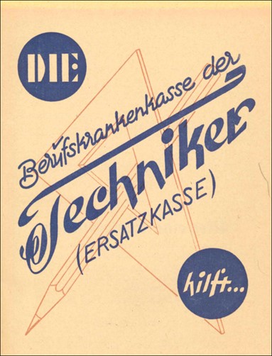 In den 1950er Jahren ist der Slogan schlicht: Die BdT hilft...