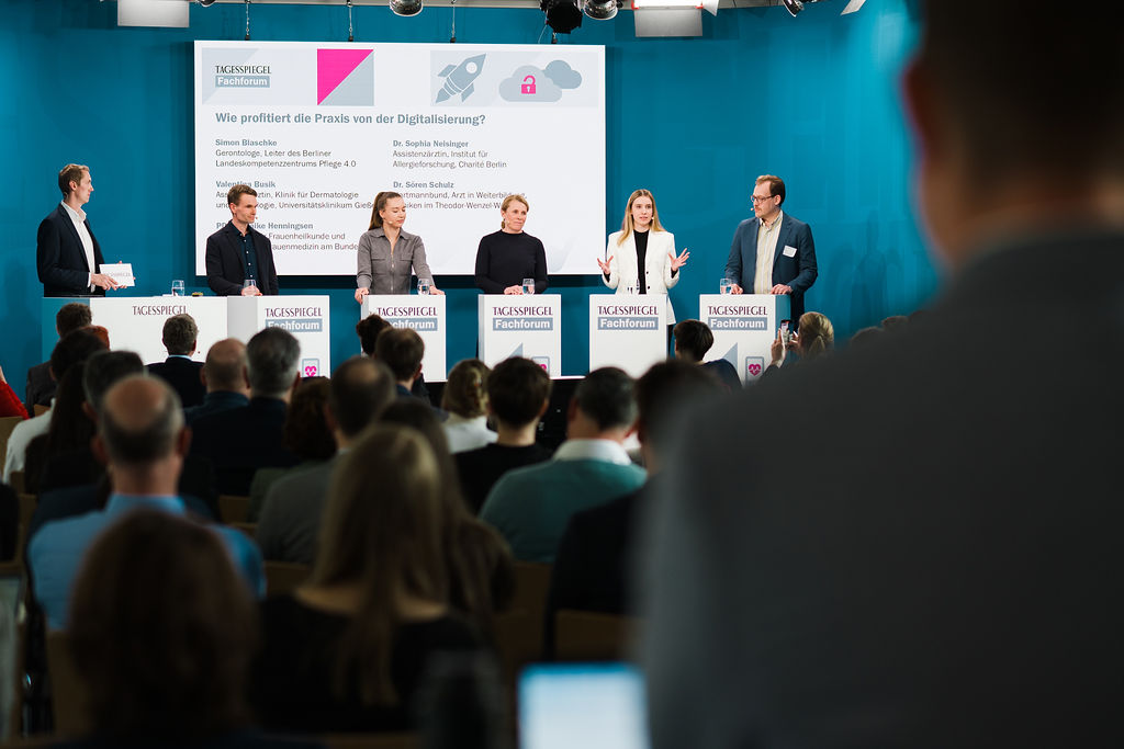 Angeregte Diskussion zum Thema 