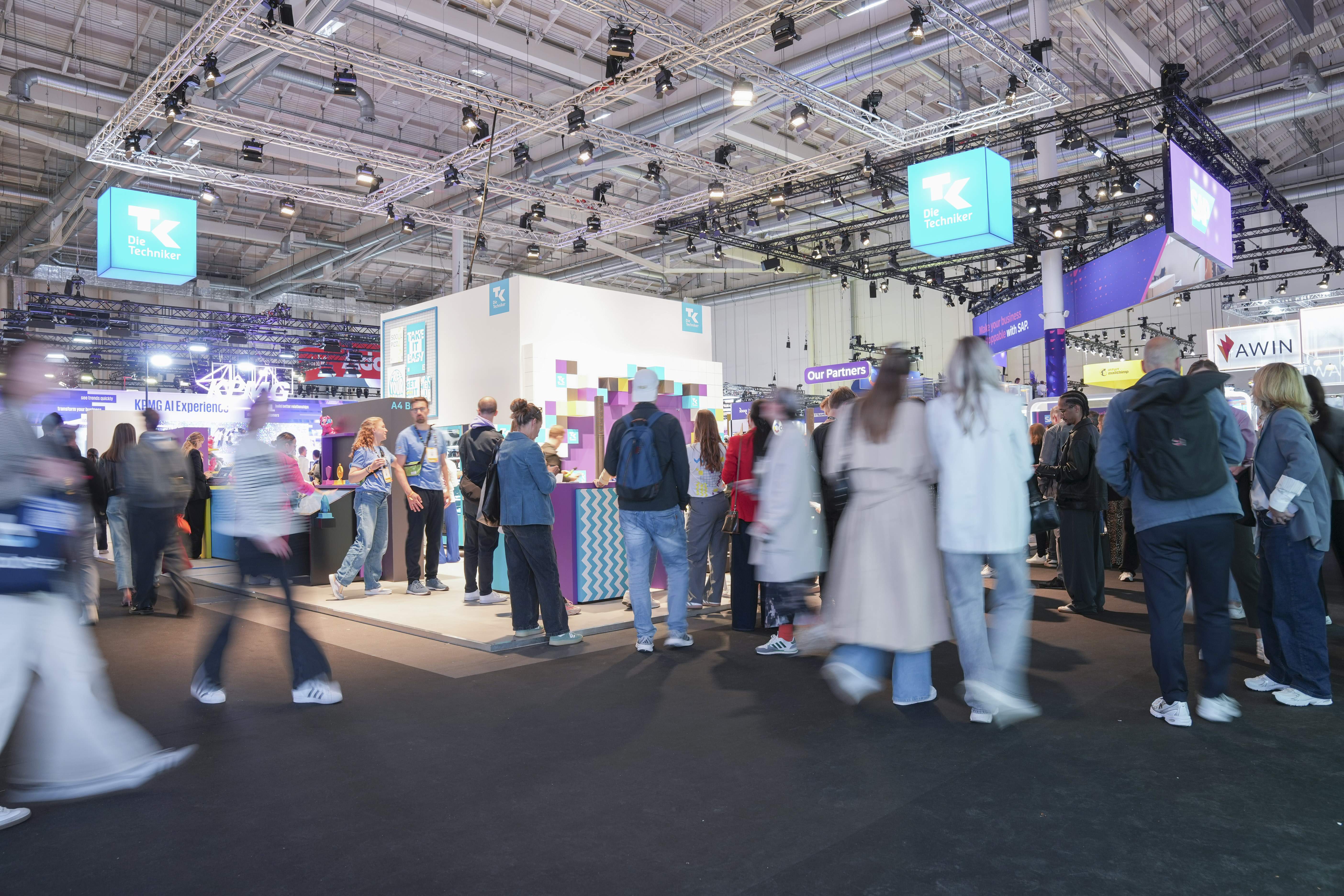 TK-Stand auf der #OMR25.