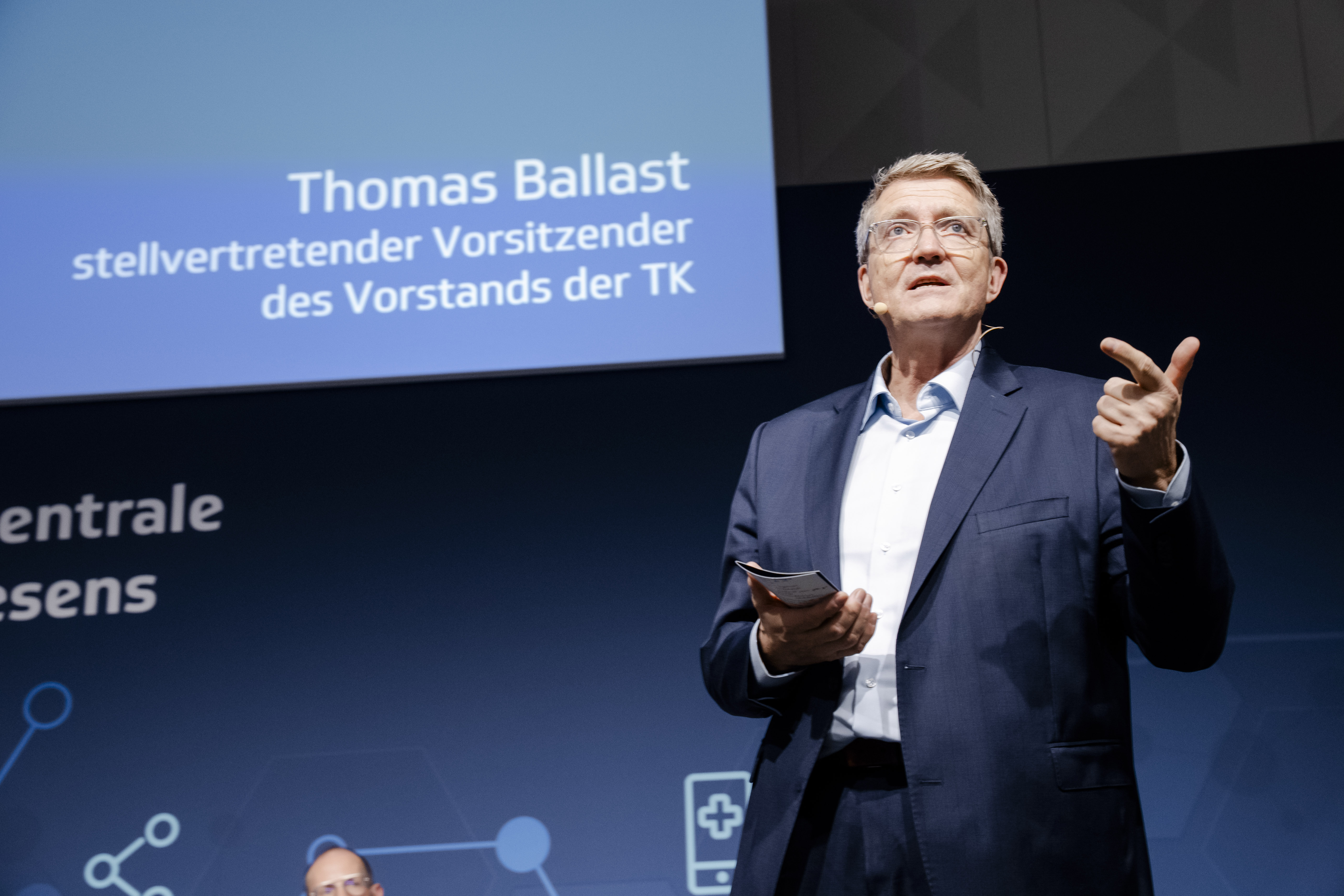 Thomas Ballast beim Forum Versorgung.