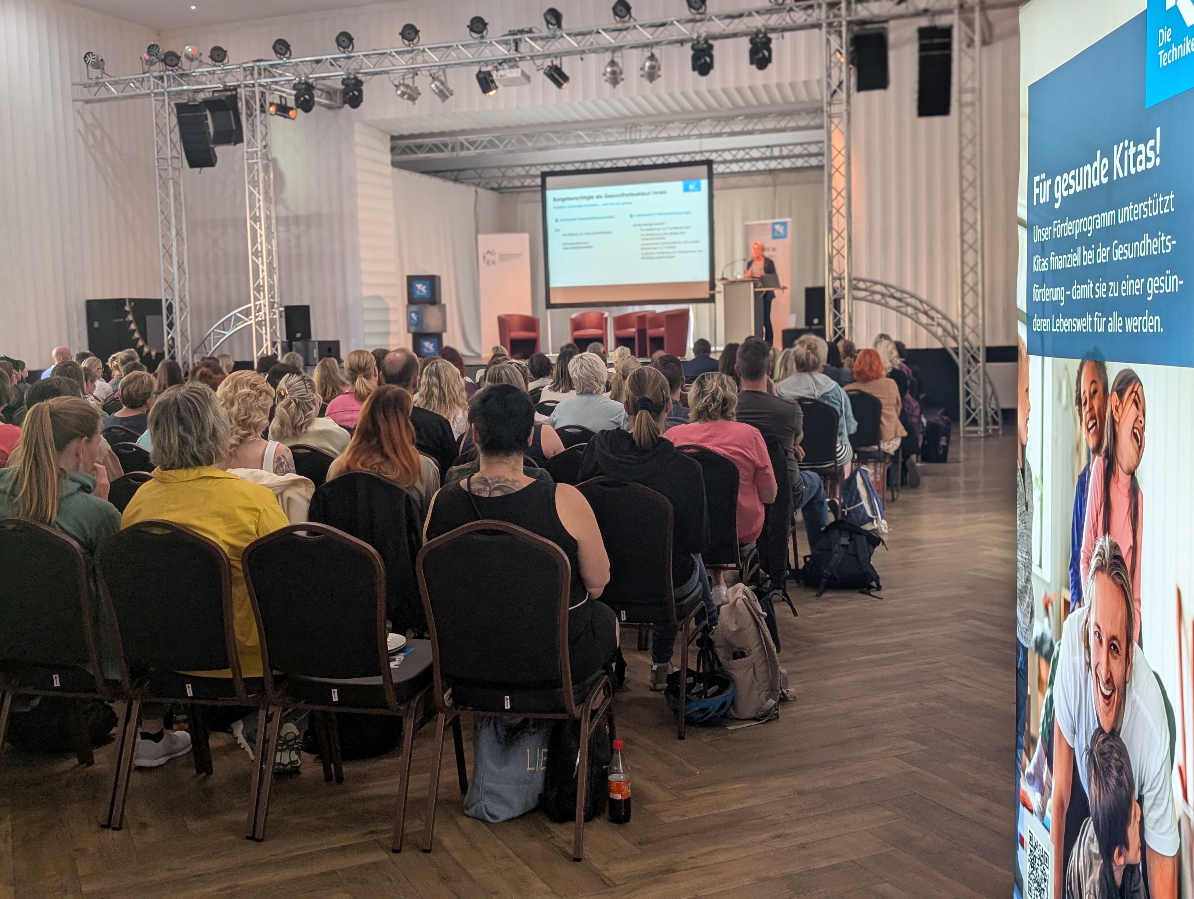 Der erste bundesweite Fachtag „Kita als Ort der Gesundheitsförderung“ in Magdeburg.